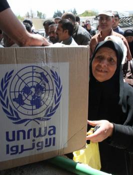 المساعدات الغذائية في غزة