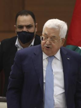 الرئاسة الفلسطينيبة وعباس 