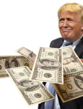 ترمب يتبرع براتبه