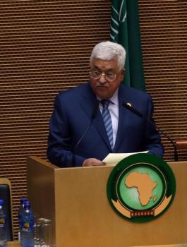 الرئيس الفلسطيني في القمة الافريقية 