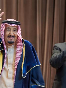 الملك السعودي : أنا الدكتور سلمان 