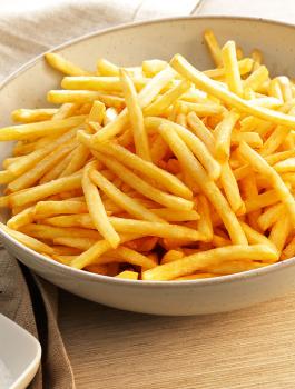 قلي البطاطا 