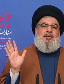 نصر الله والولايات المتحدة 