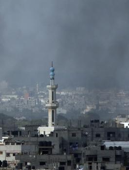 قصف اسرائيلي في غزة 