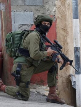 اصابات في اقتحام نابلس 