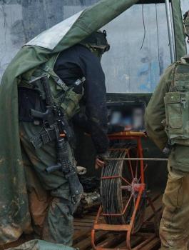 الجيش الاسرائيلي يفجر انفاق حزب الله 