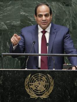السيسي والقضية الفلسطينية 