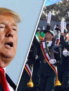 الحرس الثوري الايراني وترامب 