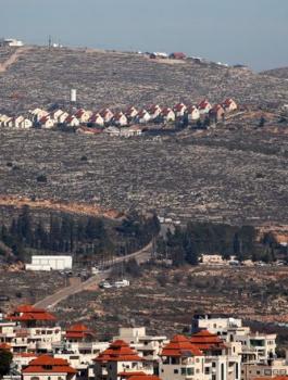 الاستيطان في الضفة الغريية والقدس 