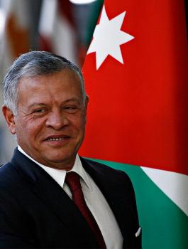 العاهل الاردني يغادر الاردن 