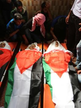 استشهاد 3 أطفال في غزة 