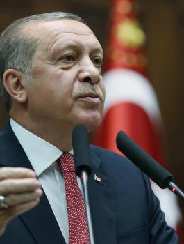 أردوغان: دماء شهدائنا ليست رخيصة وسنقتلع الأرهابيين من جذورهم