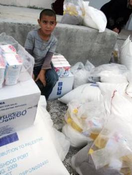 مساعدات الاونروا