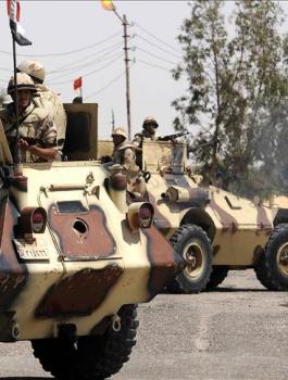 الامن المصري يقتل 14 مسلحاً شمال سيناء