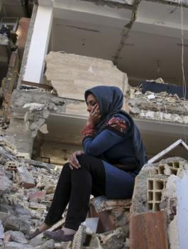 زلزال في ايران 