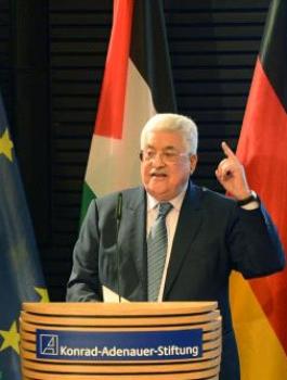 ابو مازن في المانيا 