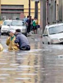 الامطار في ليبيا والفيضانات في الجزائر 