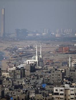 المنطقة الصناعية في غزة 