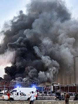 اسرائيل وانفجار بيروت 