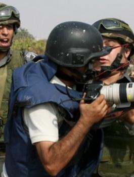 اعتقال الصحافيين الفلسطينيين