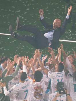 زين الدين زيدان وريال مدريد 