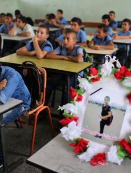استشهاد اطفال فلسطينيين 