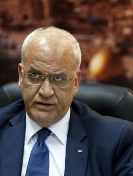 عريقات ونقل السفارة الى القدس 