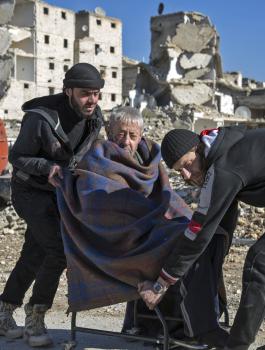 النزوح من حلب 