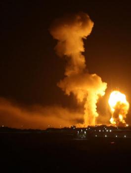 استشهاد فلسطينيين في قطاع غزة 