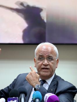 عريقات: تحقيق الأمن مرتبط بإنهاء الاحتلال وإحلال السلام