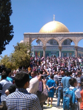 إحياء ذكرى الإسراء والمعراج في رحاب "الأقصى"
