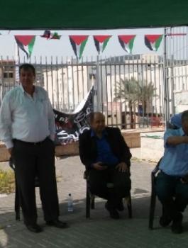 يادات سياسية في أراضي 1948 تضرب عن الطعام 