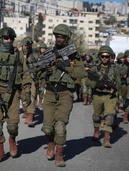 الجيش الاسرائيلي ومنزل الرئيس 