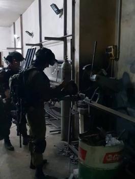 جيش الاحتلال يزعم ضبط ورشة لتصنيع السلاح في جنين