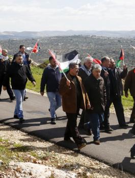 الذكرى الـ12 لانطلاق المقاومة الشعبية في بلعين