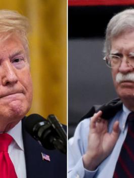 ترامب وبولتون 