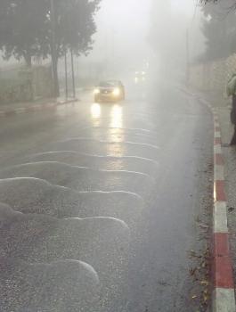 Ramallah rain