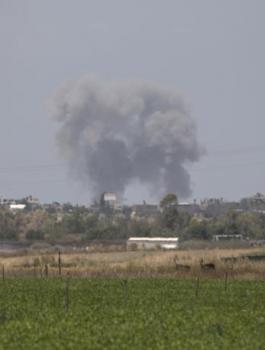 قصف اسرائيلي على غزة 