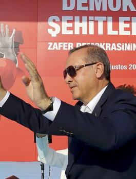 ماكرون واردوغان 