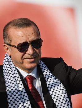 اردوغان والقضية الفلسطينية 