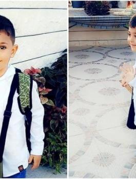 اول طفل فلسطيني من نظف مهربة 