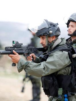 قمع مسيرات بلعين ونعلين 