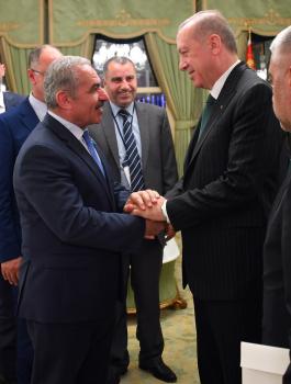 اشتيه واردوغان وقطاع غزة 