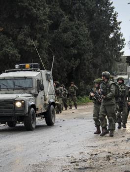 اعتقالات واصابات في جنين 