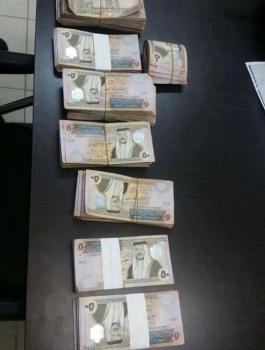 الاستيلاء على اموال من مواطن في السيلة الحارثية 