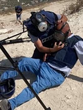 الحريات الاعلامية في فلسطين 