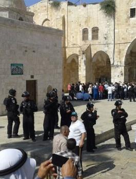 المستوطنين والمسجد الأقصى  