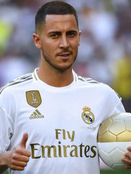 هازارد وريال مدريد 