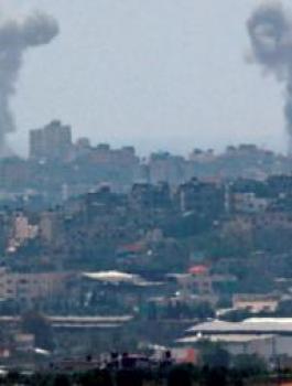 قصف اسرائيلي على غزة 