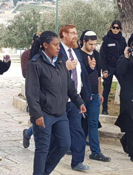 المتطرف غليك يقتحم الأقصى 